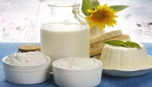 محصولات شیر ​​تخمیر شده برای پانکراتیت